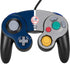 MLB New York Yankees Split Nintendo GameCube Controller Skin