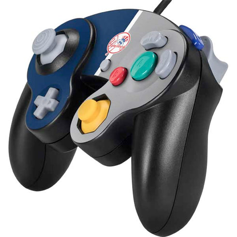 MLB New York Yankees Split Nintendo GameCube Controller Skin