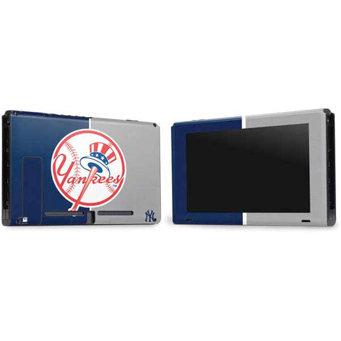 MLB New York Yankees Split Nintendo Switch Bundle Skin