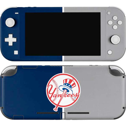 MLB New York Yankees Split Nintendo Switch Lite Skin