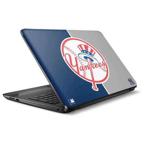 MLB New York Yankees Split HP Notebook Skin