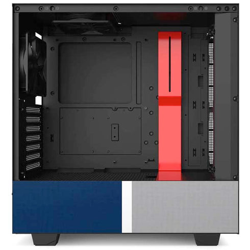 MLB New York Yankees Split NZXT H510 Compact ATX Mid-Tower Case Skin