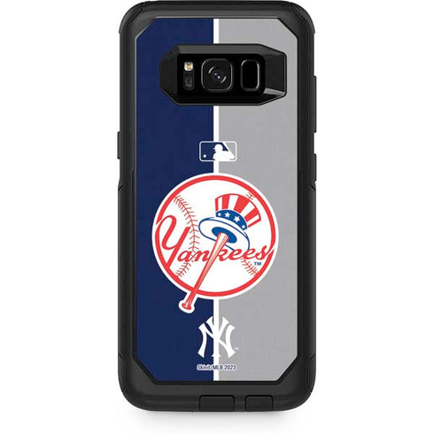 MLB New York Yankees Split Otterbox Commuter Galaxy Skin