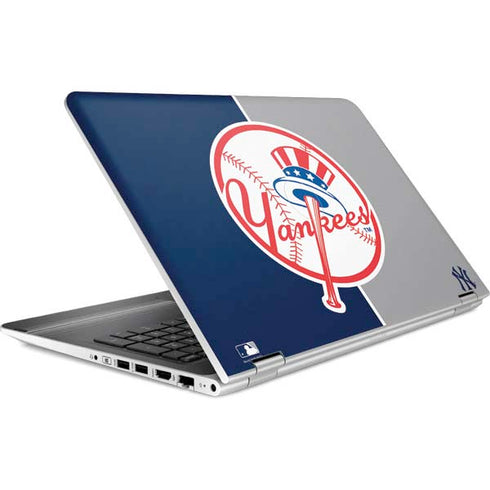 MLB New York Yankees Split HP Pavilion Skin