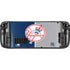 MLB New York Yankees Split Steam Deck Handheld Gaming Computer Skin