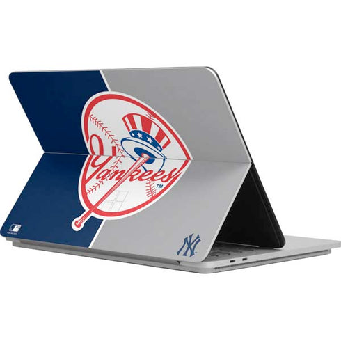 MLB New York Yankees Split Surface Laptop Studio Skin
