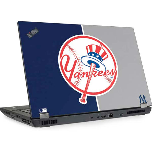MLB New York Yankees Split Lenovo ThinkPad Skin
