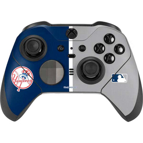 MLB New York Yankees Split Xbox Elite Wireless Controller Series 2 Skin