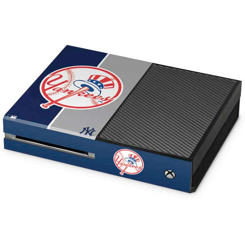 MLB New York Yankees Split Xbox One Console Skin