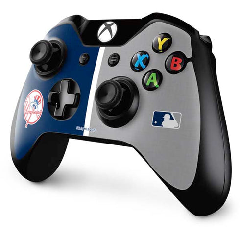 MLB New York Yankees Split Xbox One Controller Skin