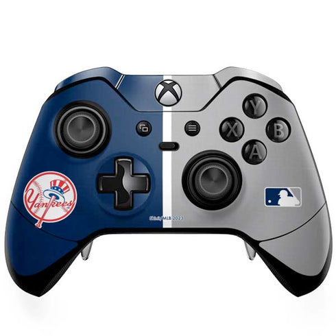 MLB New York Yankees Split Xbox One Elite Controller Skin