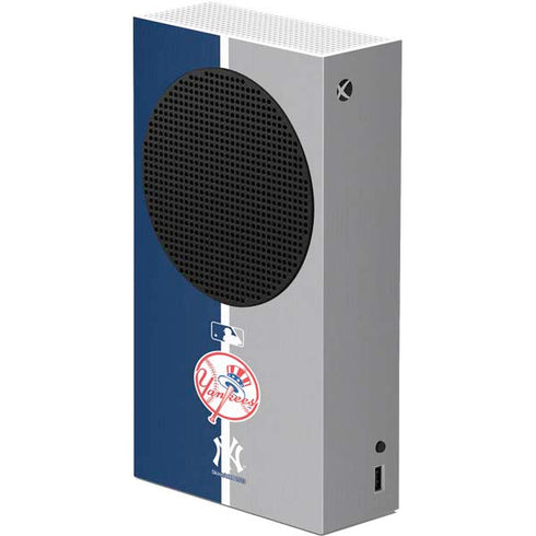 MLB New York Yankees Split Xbox Series S Console Skin