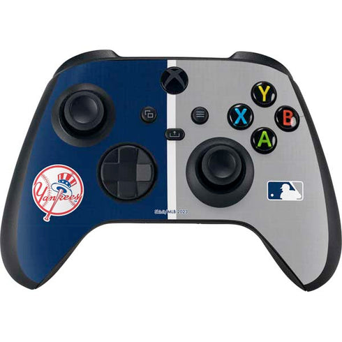 MLB New York Yankees Split Xbox Series X Controller Skin