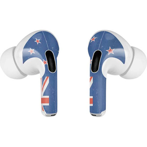 New Zealand Flag Distressed AirPods Pro 2nd Gen Skin