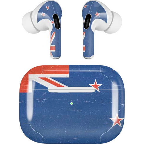 New Zealand Flag Distressed Apple AirPods Pro Skin