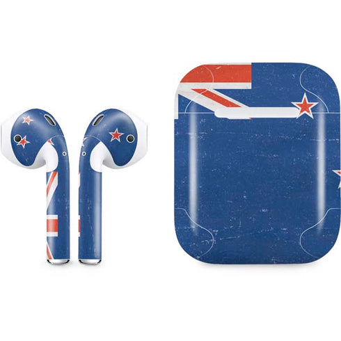 New Zealand Flag Distressed Apple AirPods Skin