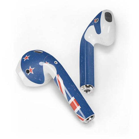 New Zealand Flag Distressed Apple AirPods Skin