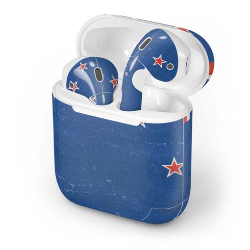 New Zealand Flag Distressed Apple AirPods Skin