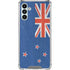 New Zealand Flag Distressed Galaxy A13 5G Clear Case