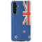 New Zealand Flag Distressed Galaxy A54 5G Clear Case