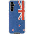 New Zealand Flag Distressed Galaxy A54 5G Clear Case