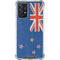New Zealand Flag Distressed Galaxy A72 5G Clear Case