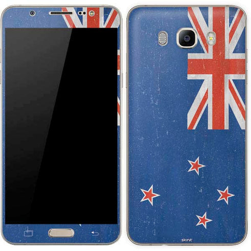New Zealand Flag Distressed Galaxy J7 Skin