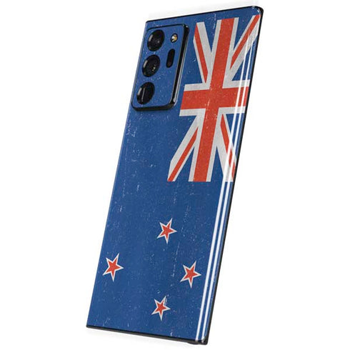 New Zealand Flag Distressed Galaxy Note20 Ultra 5G Skin