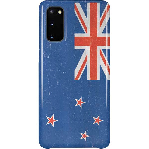 New Zealand Flag Distressed Galaxy S20 Lite Case