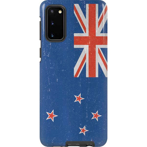 New Zealand Flag Distressed Galaxy S20 Pro Case