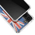 New Zealand Flag Distressed Galaxy S21 FE Clear Case