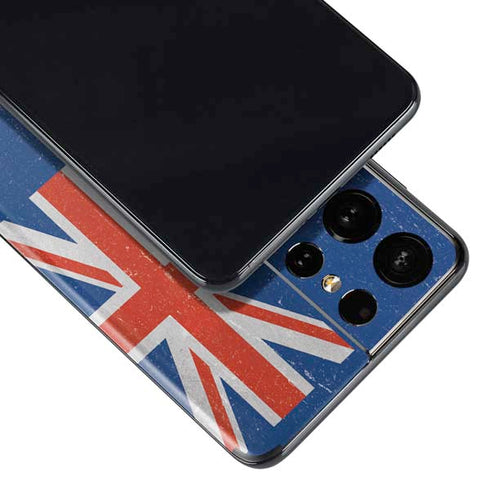 New Zealand Flag Distressed Galaxy S21 Ultra 5G Skin