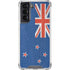 New Zealand Flag Distressed Galaxy S22 Clear Case