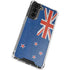 New Zealand Flag Distressed Galaxy S22 Plus Clear Case
