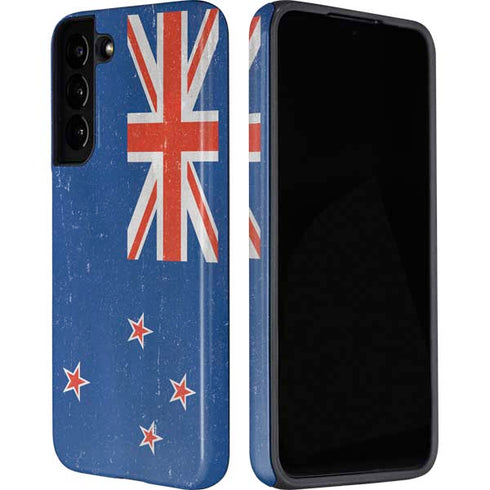 New Zealand Flag Distressed Galaxy S22 Pro Case