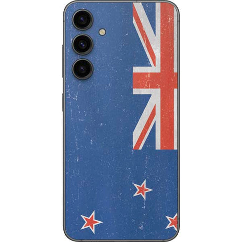 New Zealand Flag Distressed Galaxy S23 FE Skin