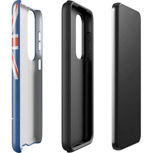 New Zealand Flag Distressed Galaxy S23 Plus Pro Case