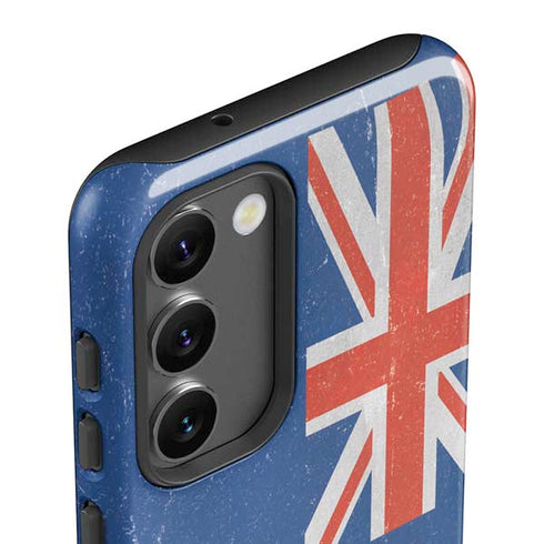 New Zealand Flag Distressed Galaxy S23 Pro Case