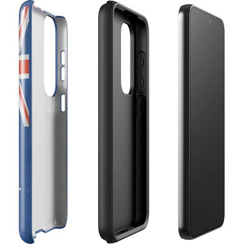 New Zealand Flag Distressed Galaxy S23 Pro Case