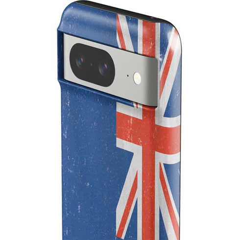 New Zealand Flag Distressed Google Pixel 8 Impact Case