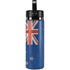 New Zealand Flag Distressed Hydro Flask 20oz Wide Mouth Skin