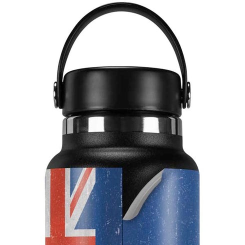 New Zealand Flag Distressed Hydro Flask 32oz Wide Mouth Skin