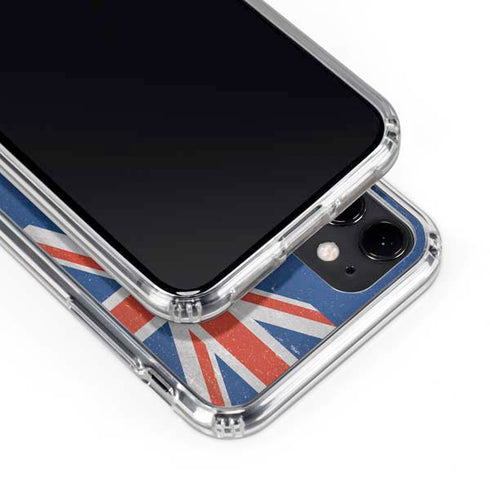 New Zealand Flag Distressed iPhone 11 Clear Case