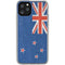 New Zealand Flag Distressed iPhone 11 Pro Clear Case