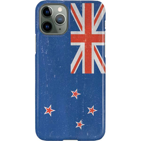New Zealand Flag Distressed iPhone 11 Pro Lite Case