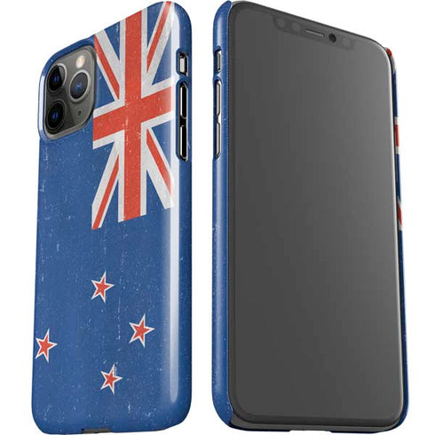 New Zealand Flag Distressed iPhone 11 Pro Lite Case
