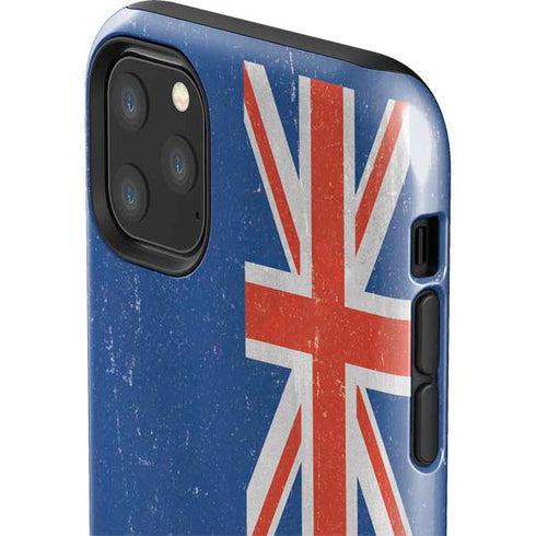 New Zealand Flag Distressed iPhone 11 Pro Max Impact Case