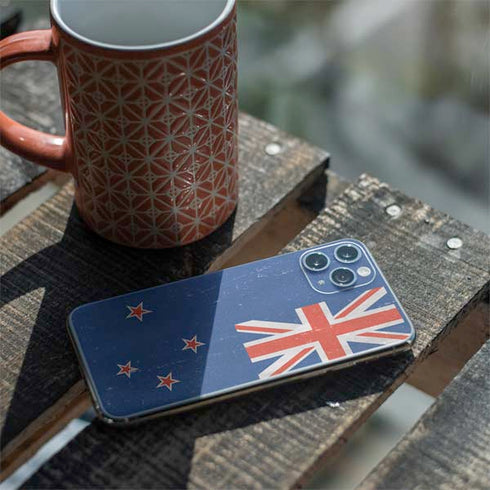 New Zealand Flag Distressed iPhone 11 Pro Skin