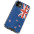 New Zealand Flag Distressed iPhone 12 Clear Case