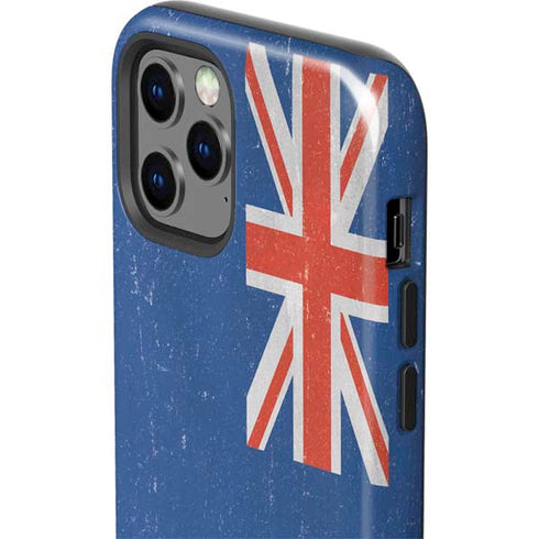 New Zealand Flag Distressed iPhone 12 Pro Impact Case